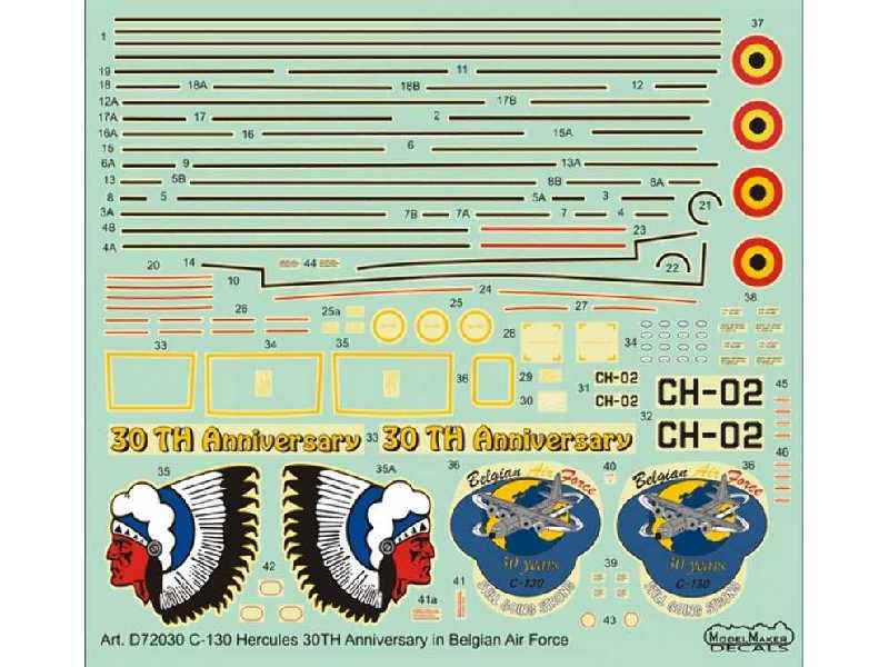 C-130 30th Anniversary In Belgian Air Force - image 1