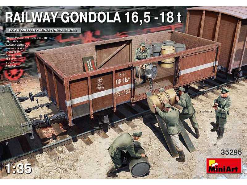 Railway Gondola 16,5-18t - image 1 Railway Gondola 16,5-18t - image 1