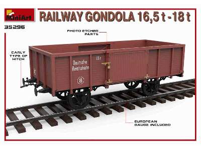 Railway Gondola 16,5-18t - image 2