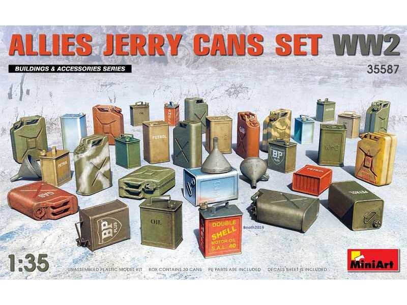Allies Jerry Cans Set WW2 - image 1