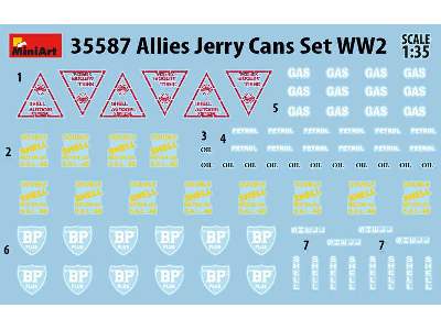 Allies Jerry Cans Set WW2 - image 4