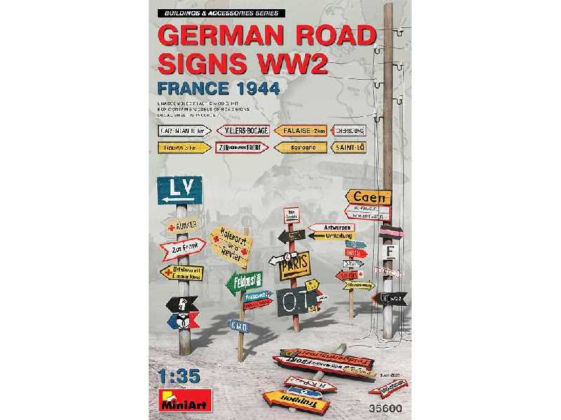 German Road Signs WW2 (France 1944) - image 1