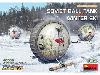 Soviet Ball Tank W/ Winter Ski. Interior Kit - image 1