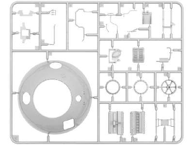 Soviet Ball Tank W/ Winter Ski. Interior Kit - image 5