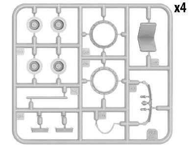 Soviet Ball Tank W/ Winter Ski. Interior Kit - image 7