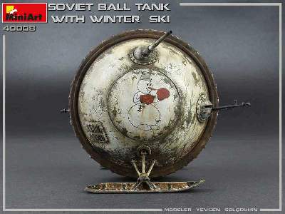 Soviet Ball Tank W/ Winter Ski. Interior Kit - image 28