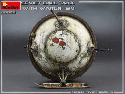 Soviet Ball Tank W/ Winter Ski. Interior Kit - image 29