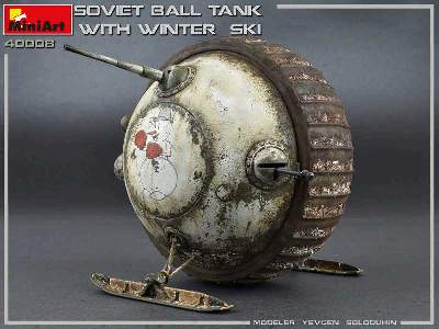 Soviet Ball Tank W/ Winter Ski. Interior Kit - image 30