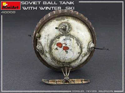 Soviet Ball Tank W/ Winter Ski. Interior Kit - image 35