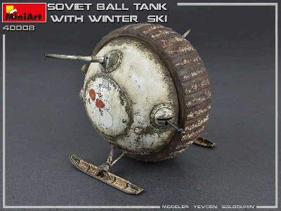 Soviet Ball Tank W/ Winter Ski. Interior Kit - image 36