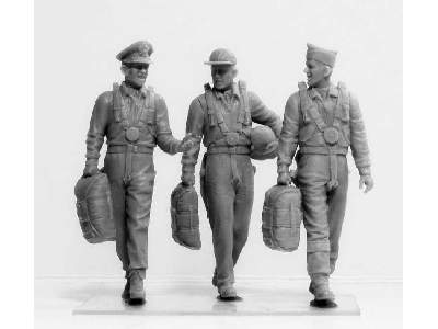 USAAF Pilots (1941-1945) - 3 figures - image 2