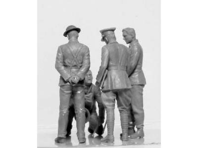 WWI British Tank Crew - 4 figures - image 6