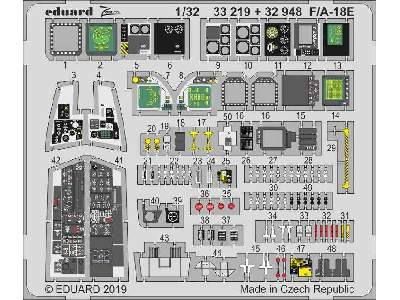 F/ A-18E interior 1/32 - Revell - image 1