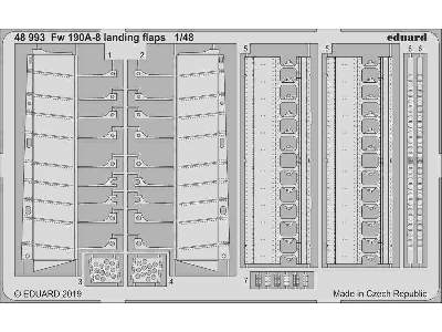 Fw 190A-8 landing flaps 1/48 - image 1