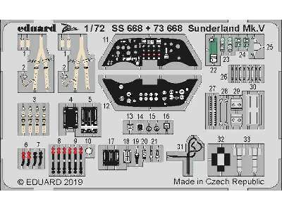 Sunderland Mk. V interior 1/72 - image 1