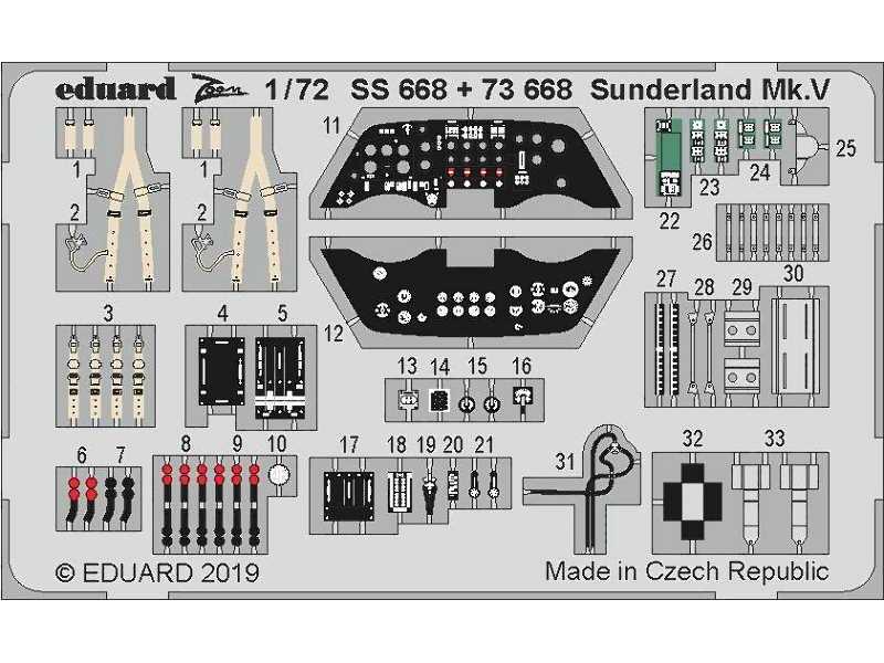 Sunderland Mk. V interior 1/72 - image 1