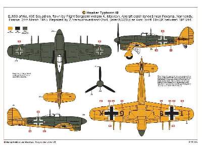 Hawker Typhoon Mk.1b Car Door with Additional Scheme  - image 7