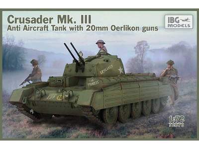 Anti Aircraft Tank with 20mm Oerlikon guns Crusader Mk. III - image 1