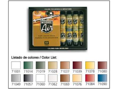 Model Air Color Set - Railways Colors (Europe)  - 16 units - image 1