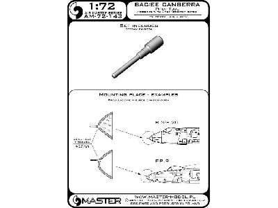 Bac/Ee Canberra - Rurka Pitota (Używana W Wersjach Z Pitotem Mon - image 1