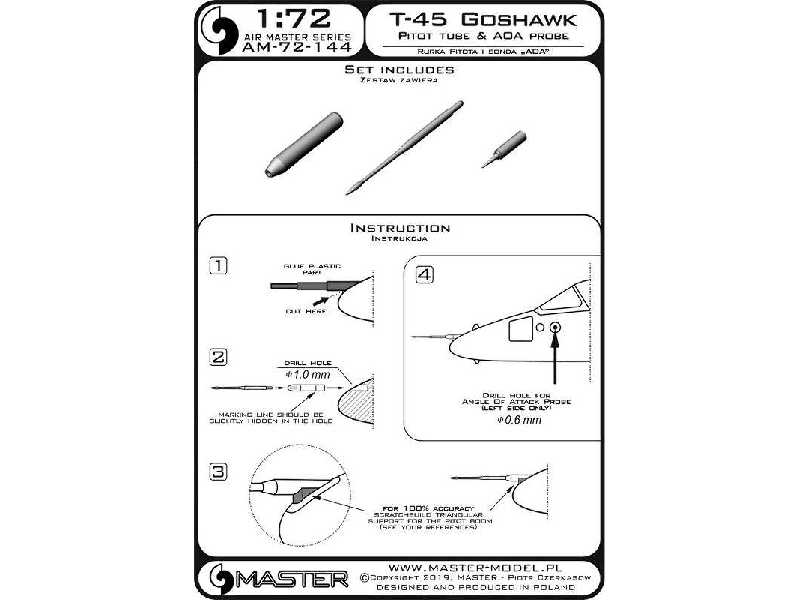 T-45 Goshawk - Pitot Tube & Angle Of Attack Probe - image 1