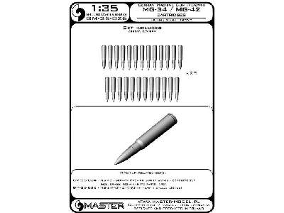 Mg-34/Mg-42 (7.92mm) - Naboje (25sztuk) - image 1