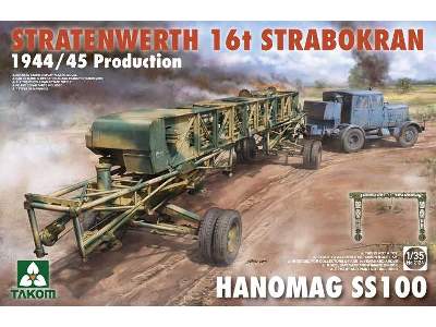 Stratenwerth 16T Strabokran 1944/45 Production Hanomag SS100 - image 1