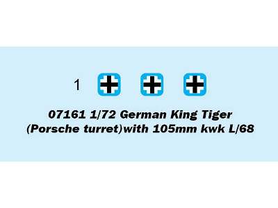 German King Tiger (Porsche Turret) With 105mm Kwk L/68 - image 3