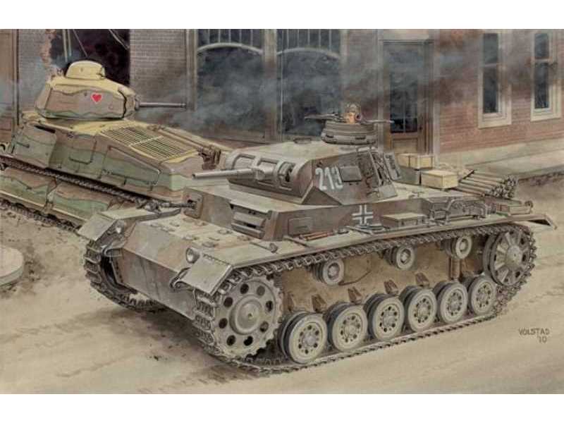 Pz.Kpfw.III Ausf.E/F  (2 in 1) smart kit - image 1