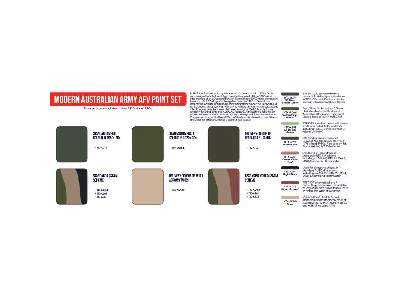 Htk-as108 Modern Australian Army Afv Paint Set - image 2