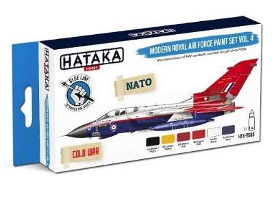 Htk-bs85 Modern Royal Air Force Paint Set Vol.4 - image 1