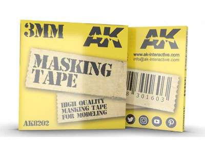 Masking Tape 3mm - image 1
