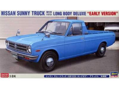 Nissan Sunny Truck 1973 (Gb120) Long Body Deluxe Early Version - image 1