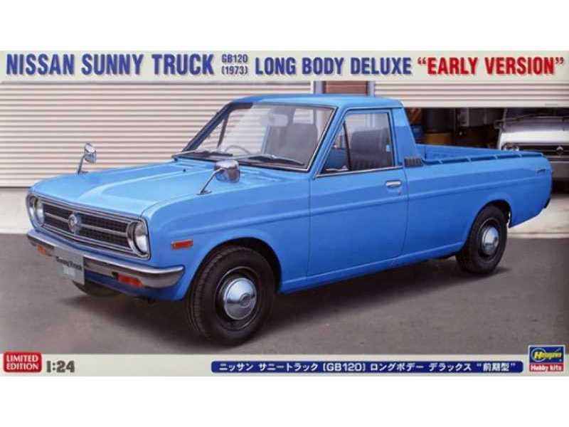 Nissan Sunny Truck 1973 (Gb120) Long Body Deluxe Early Version - image 1