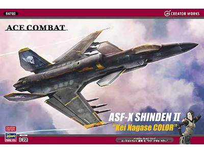 Ace Combat Asf-x Shinden Ii Kei Nagase Color - image 1