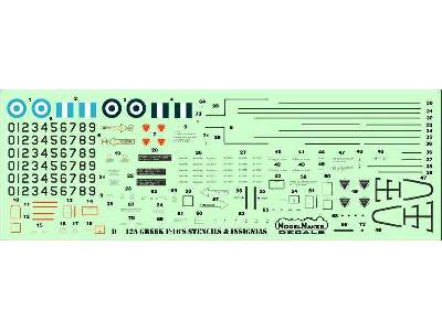 F-16&#8217;s Stencils And Insignias - image 1