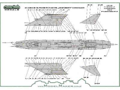 Su-22m4/Um-3k Polish Stencils - image 3