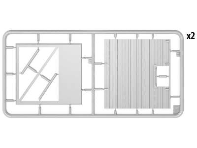 Railway Covered Goods Wagon 18t &#8220;ntv&#8221; Type - image 10