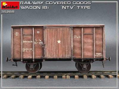 Railway Covered Goods Wagon 18t &#8220;ntv&#8221; Type - image 18
