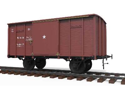 Railway Covered Goods Wagon 18t &#8220;ntv&#8221; Type - image 27