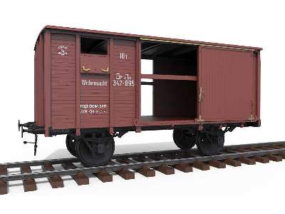 Railway Covered Goods Wagon 18t &#8220;ntv&#8221; Type - image 29