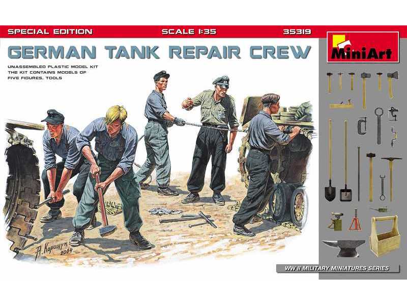 German Tank Repair Crew. Special Edition - image 1