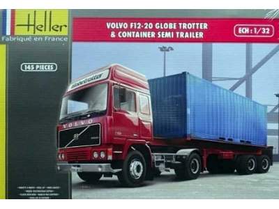 Volvo F12-20 Globe Trotter & Container Semi Trailer - image 1