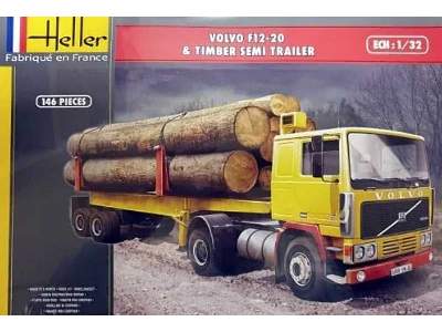 Volvo F12-20 & Timber Semi Trailer - image 1