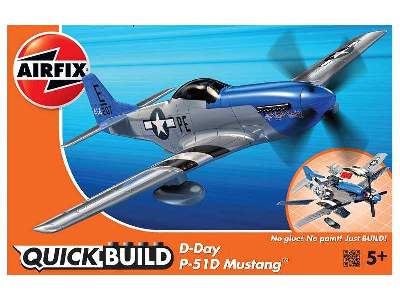 QUICKBUILD D-Day P-51D Mustang - image 1