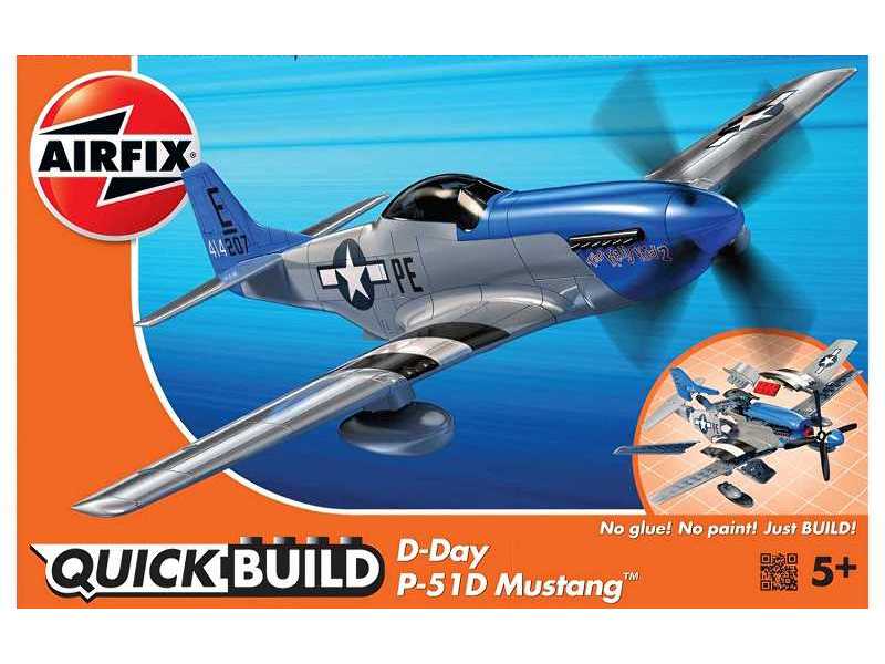 QUICKBUILD D-Day P-51D Mustang - image 1