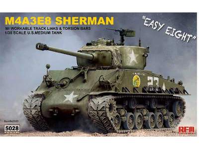 M4A3E8 Sherman Easy Eight w/ track links and torsion bars - image 1