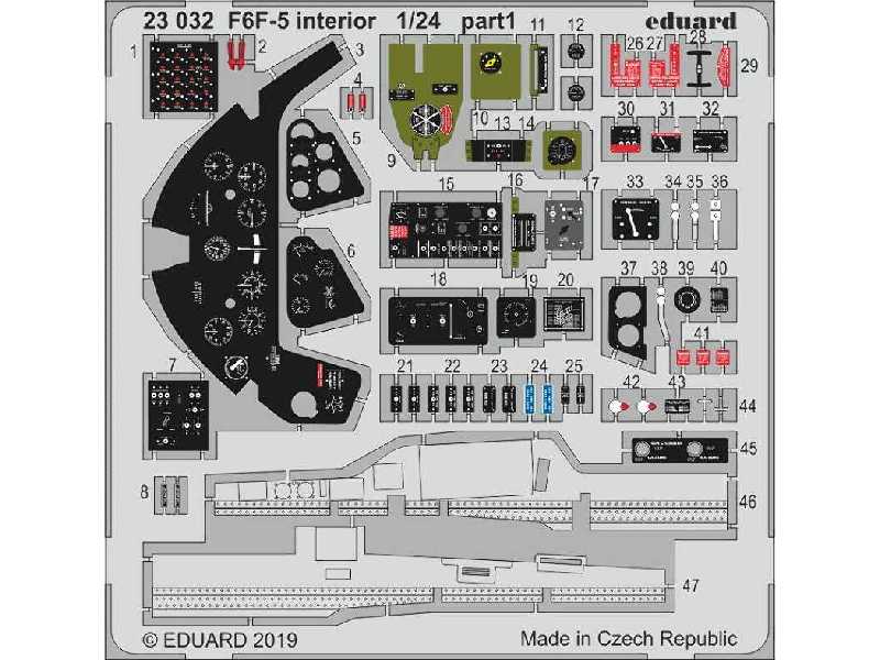 F6F-5 interior 1/24 - image 1