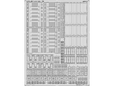 B-24 bomb racks 1/32 - Hobby Boss - image 1