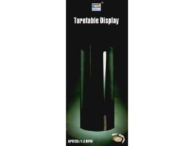 Turntable display 84 x 163 mm flat top - image 1